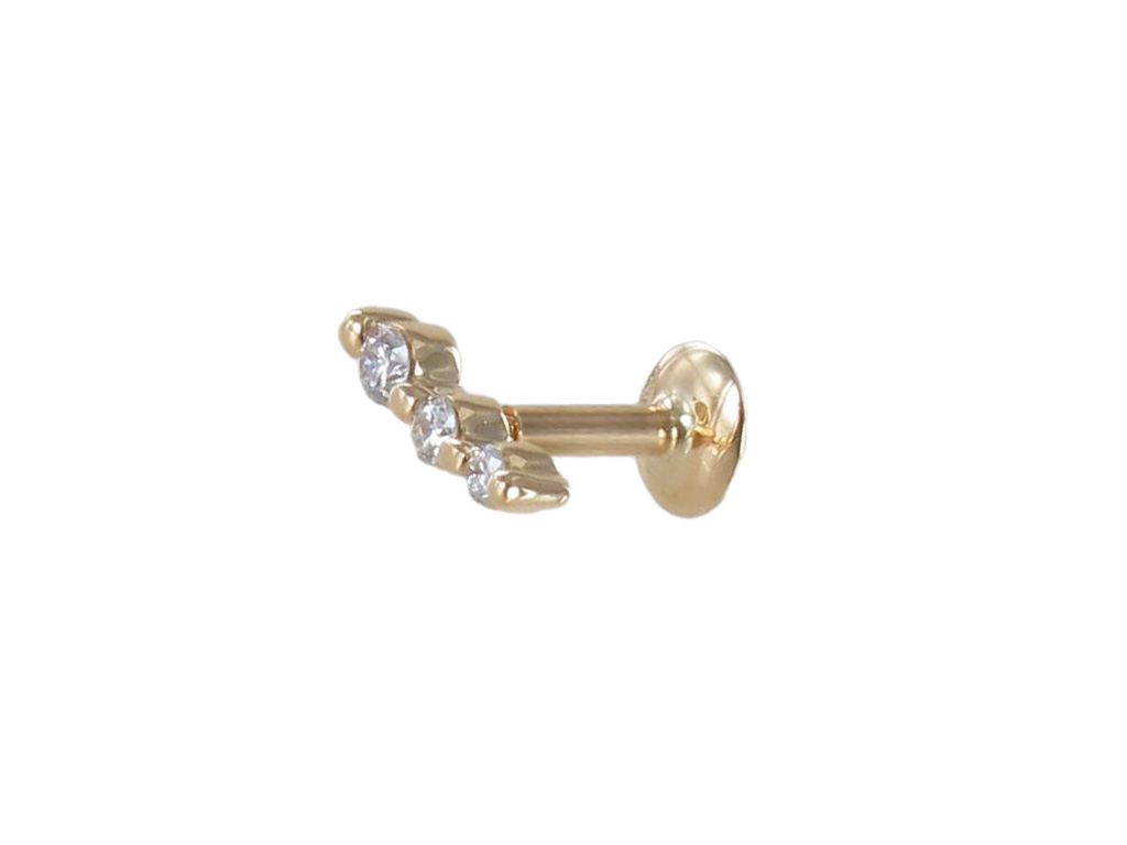 Stud WePiercing Triade Brillants